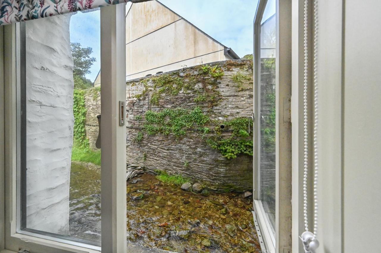 Luxury Couple'S Getaway With River Views And Parking Polperro Exterior photo